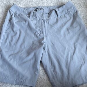 Nike Women's Light Gray Bermudas